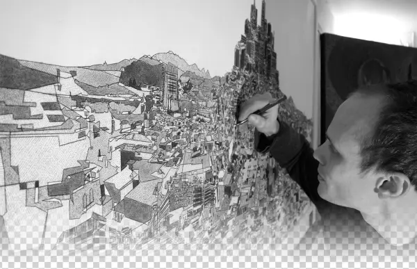 Michael Sibley Artist - Monochrome