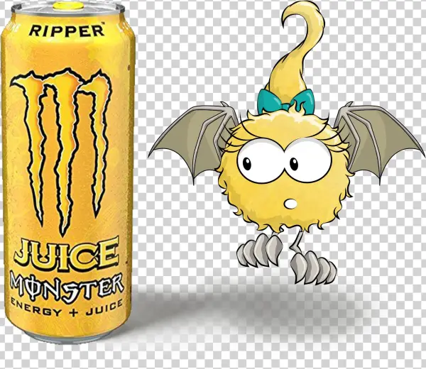 Monster Energy Drinks - Cartoon
