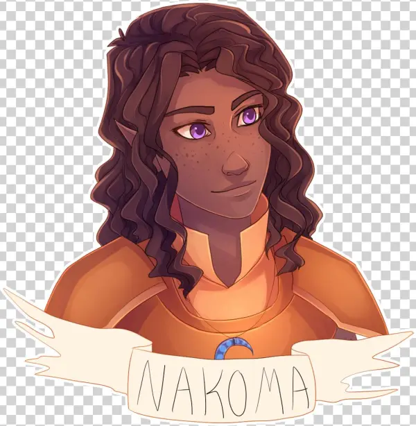 Nakoma Elf Cleric Level 1 She/her Pronouns Age - Cartoon
