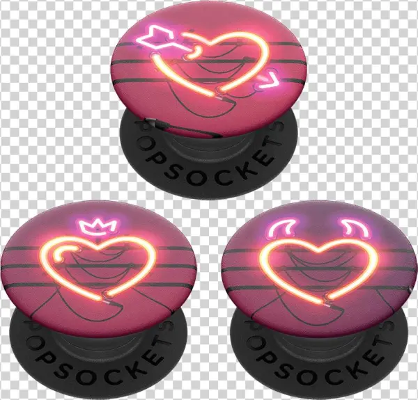 Popminis Neon Hearts - Illustration