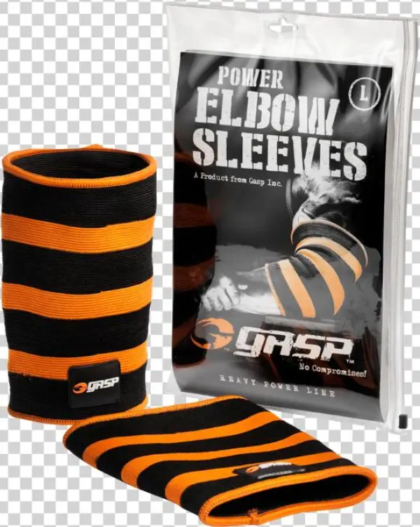 Power Elbow Sleeves, Black/flame - Coudiere Musculation
