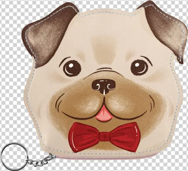 Pug Coin Pouch - Boxer