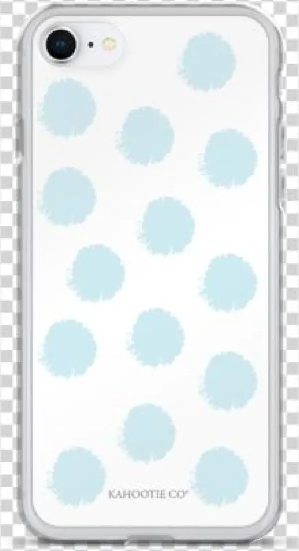 Teal Polka Dots