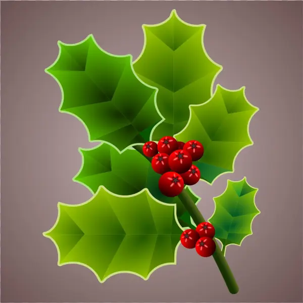 This Free Icons Png Design Of Holly Branch 3