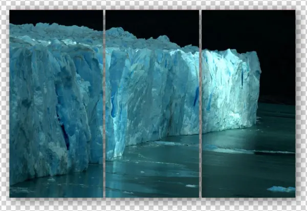 Triptych Perito Moreno - Iceberg