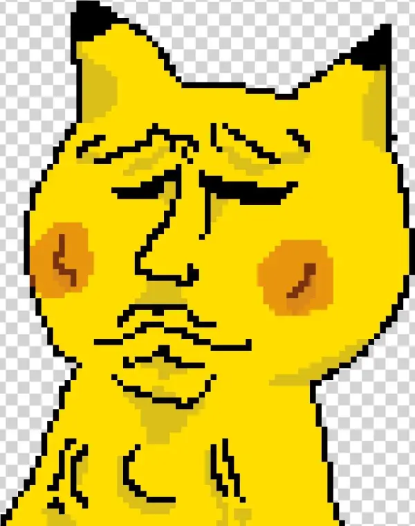 A Normal Pikachu - Cartoon