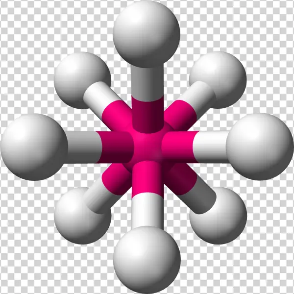 Ax8e0 3d Balls - Ax8 Vsepr