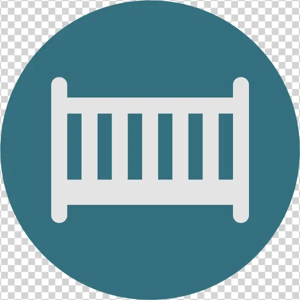 Crib Icon - Graphic Design