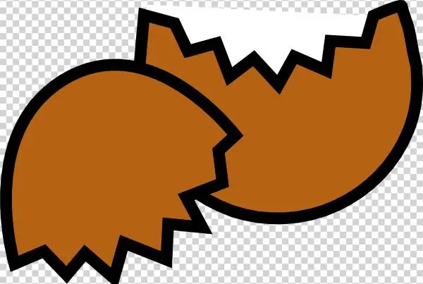 Eggshells Clipart