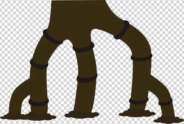 Firebog Legs Back Set Clipart Png For Web
