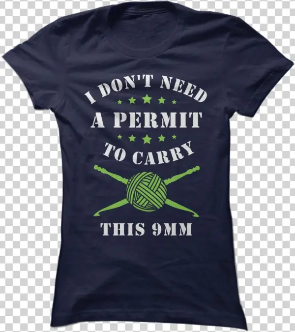 I Don't Need A Permit To Carry This 9mm - Best Gift - Eat Sleep Gym Pink Hoodie/t-shirt/mug Black/navy/pink/white
