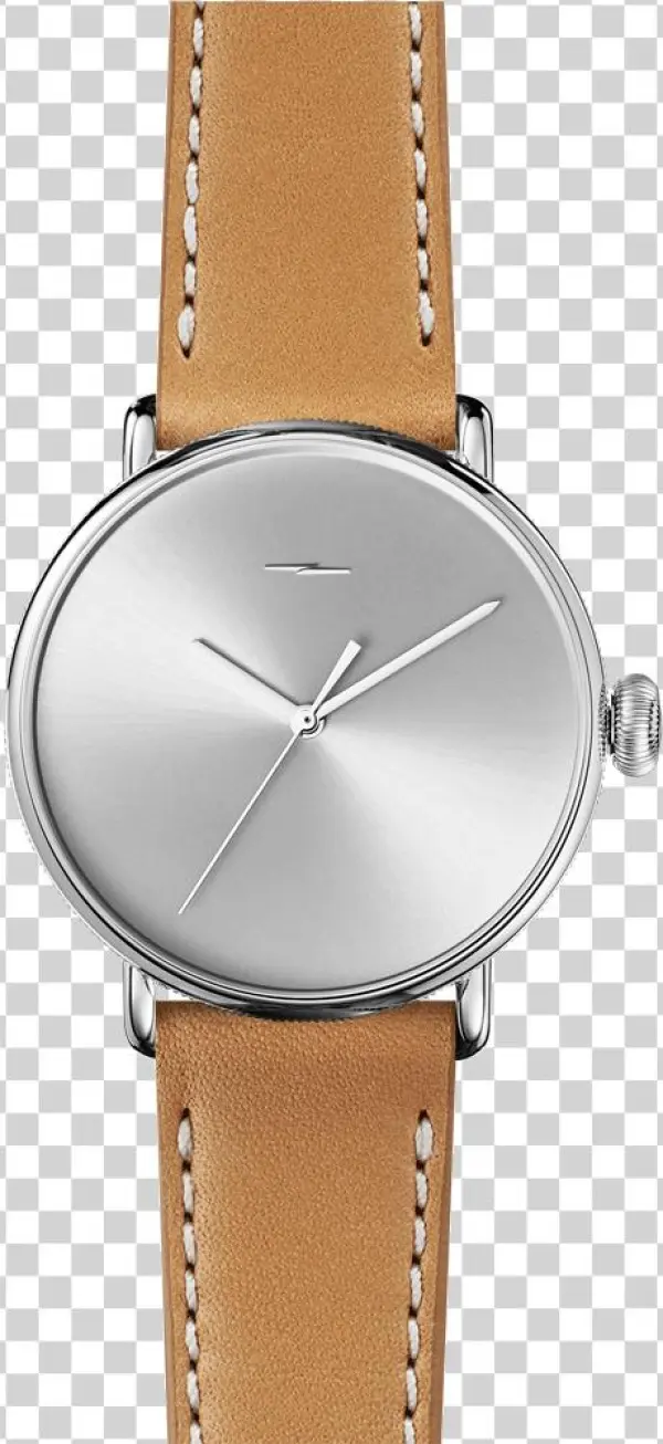 The Canfield Bolt 43mm 20mm Silver Sandblast Sunray - Shinola Shinola 41mm Runwell Leather Strap Watch, Brown/blue