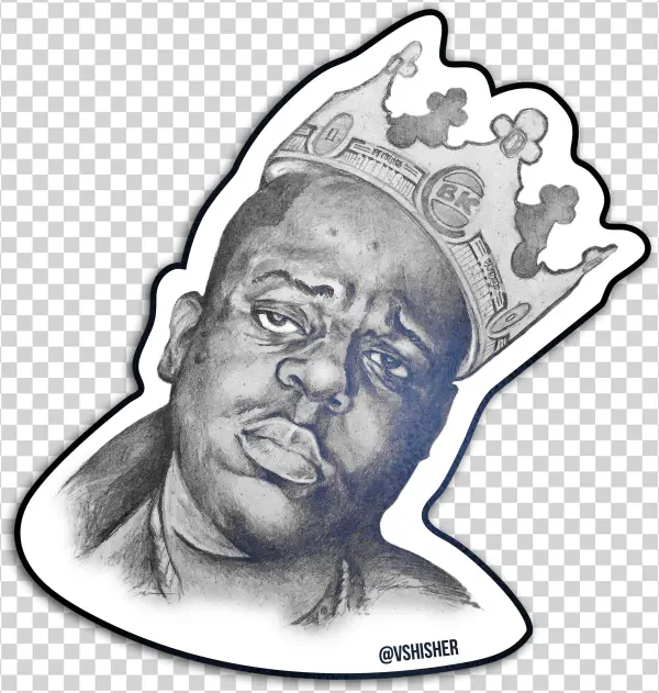 The King Of Bk The Notorious B - Drawing