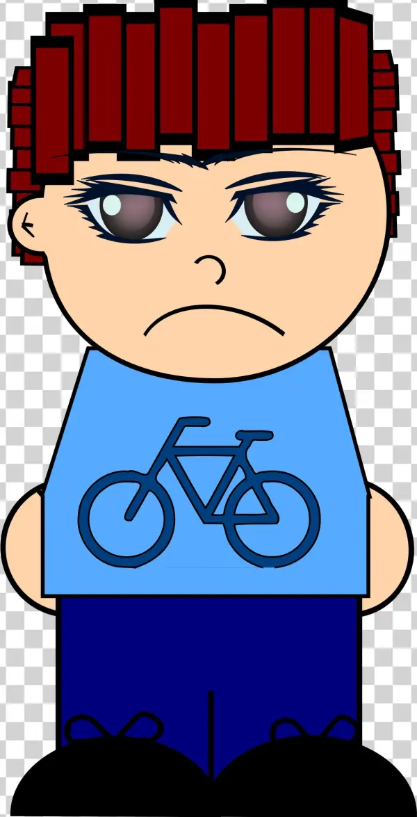 This Free Icons Png Design Of Cartoon Sad Boy