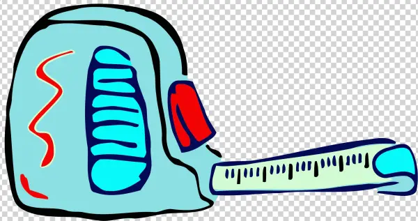 This Free Icons Png Design Of Roughly Drawn Tape Measure