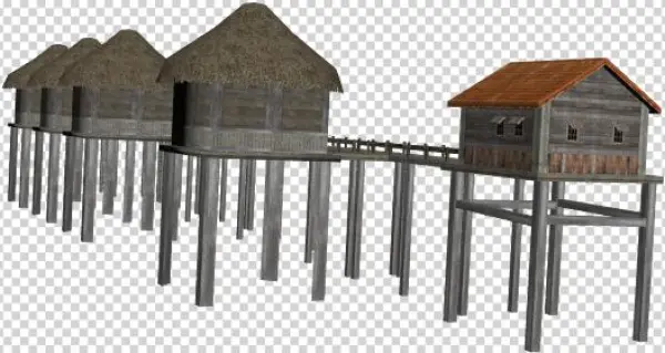 Tiki Hut - Portable Network Graphics