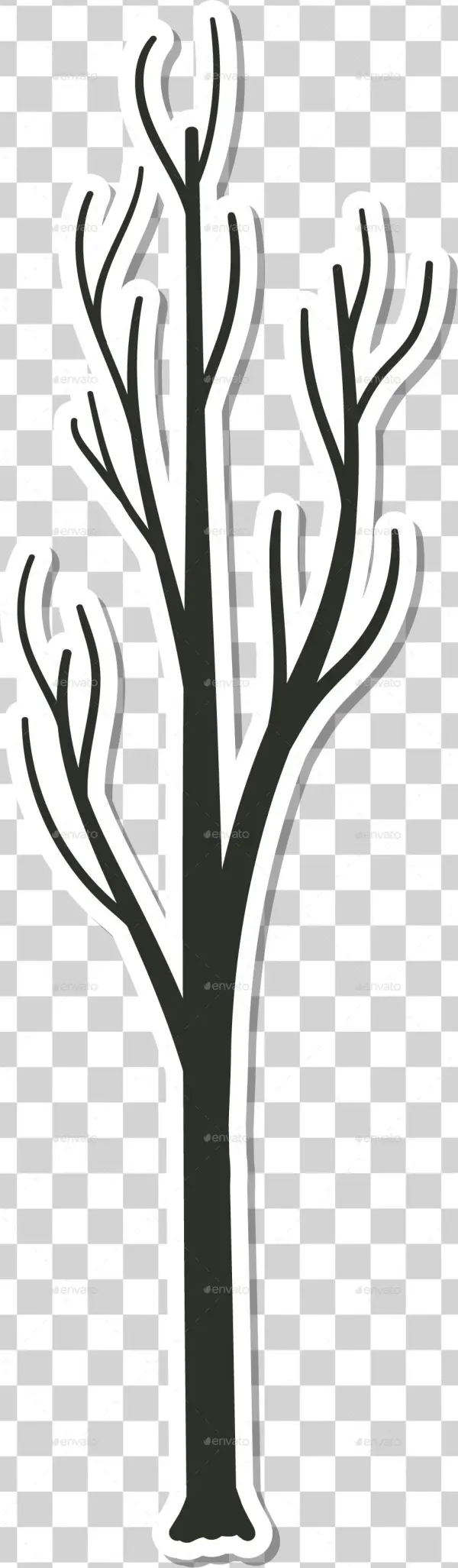 Tree 4 Trunk - Graphics
