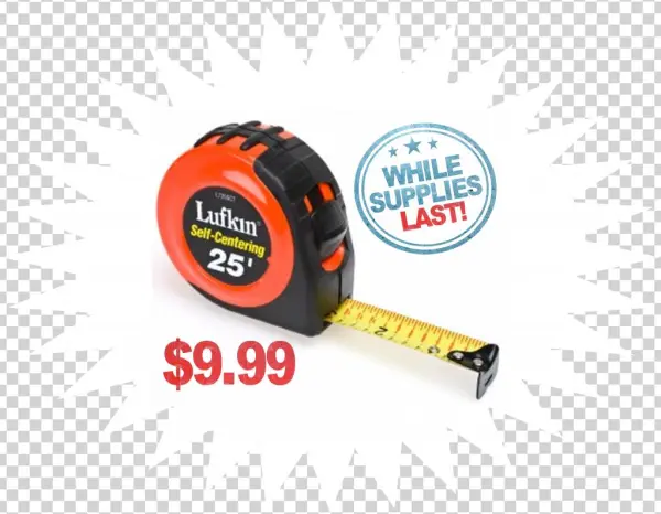 Use A “center Finding” Tape Measure - Hình Mặt Trời Png