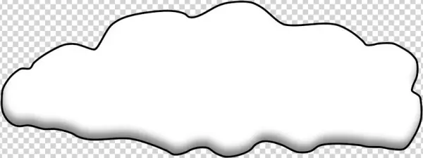 White - Clouds - Png - Monochrome