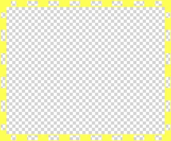 Yellow Rectangular Border Svg Clip Arts 600 X 495 Px