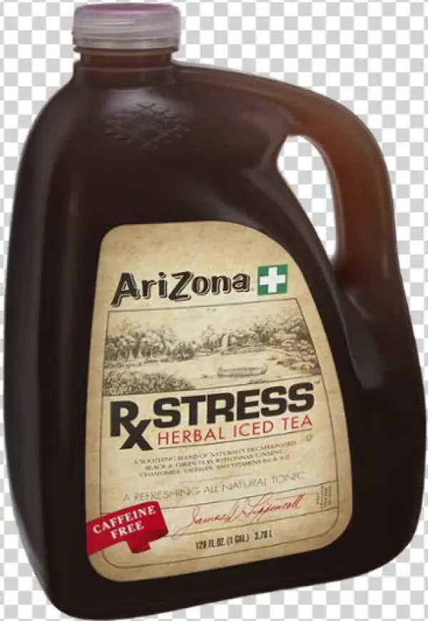 Arizona Tea Rx Stress Herbal Iced Tea 128 Oz Plastic
