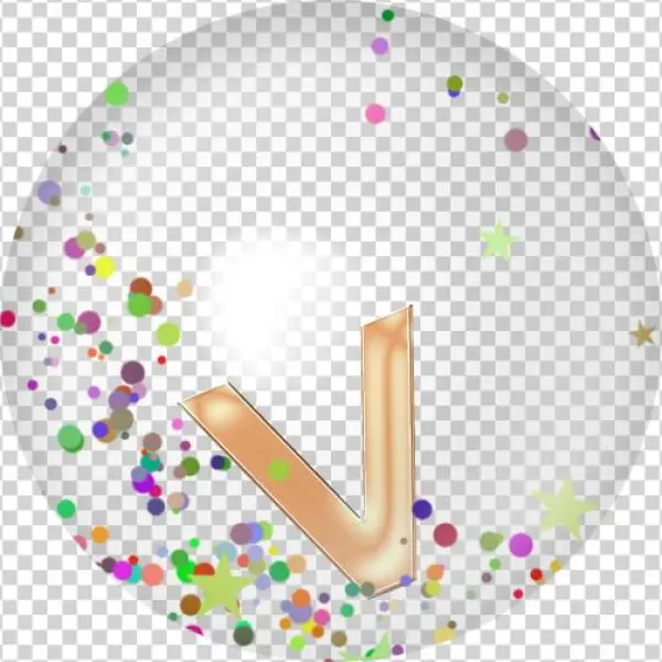 B *✿* Confeti - Letter