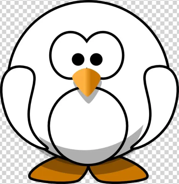Christmas Penguin Clipart Black And White - Penguins Black And White