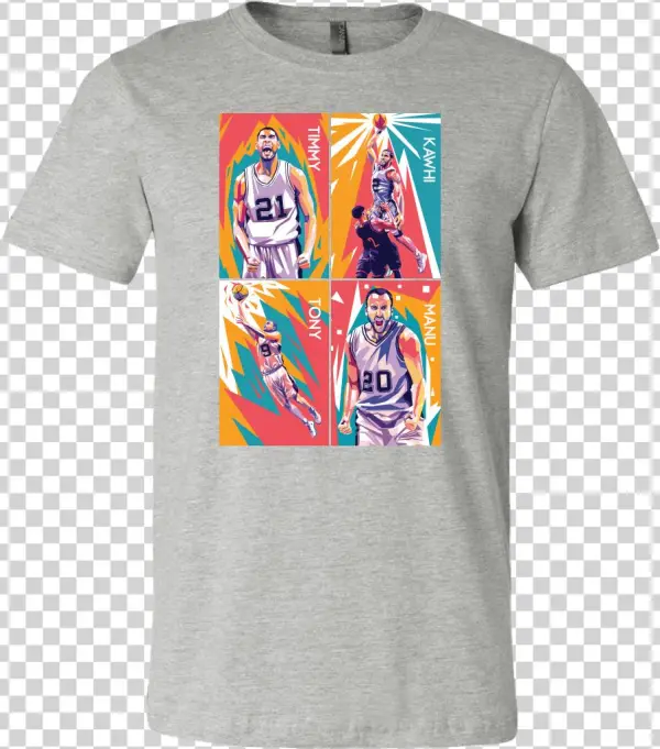 Combined Spurs Pop Art T-shirt - Jeep T-shirt-4x4 Jeep T-shirt-4 Door-off Road T-shirt,
