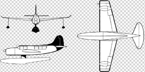 Curtiss So3c Seagull Drawings - Drawing
