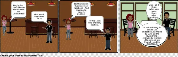 Glo Chapstick - Cartoon