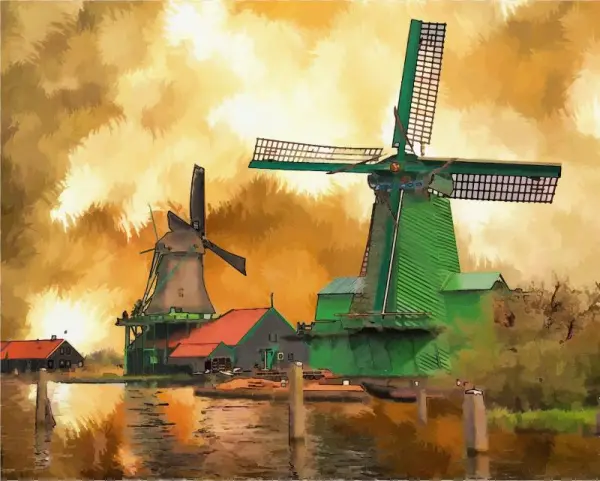 Medium Image - Windmill Surreal