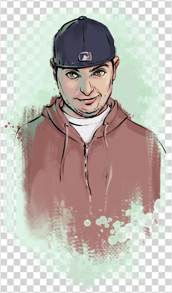Michael Portrait 900 - Illustration