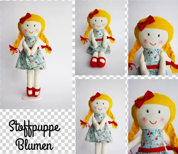 Muñequita De Florecitas - Doll