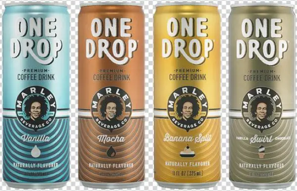 New Age Beverages Marley Brand Drinks - Marley One Drop Coffee Drink, Premium, Banana Split