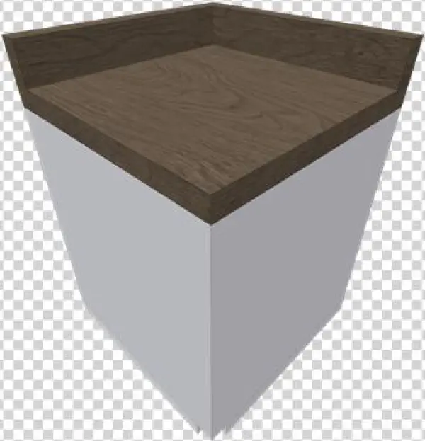 Pine Cone Corner Counter - Coffee Table