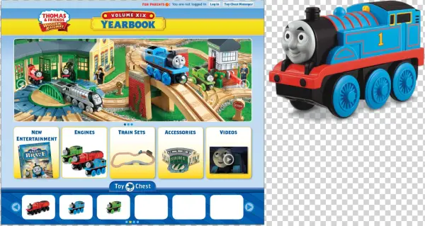 Portfolio Twr-yearbook Landing - Fisher-price Thomas & Friends Thomas Engine, Battery-operated
