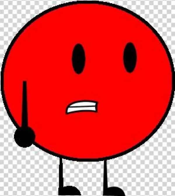 Red Button - Cartoon