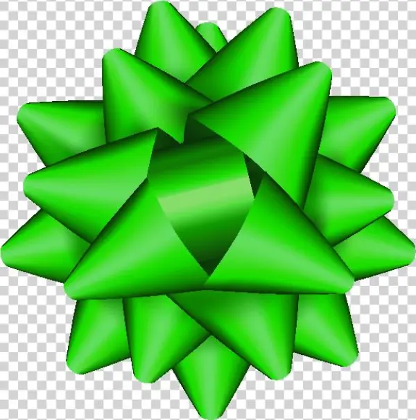Ribbon Green Icon4 - Blue