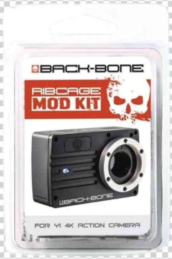 Ribcage Yi 4k Mod Kit - Back-bone Gear Ribcage Yi 4k & 4k+ Modification