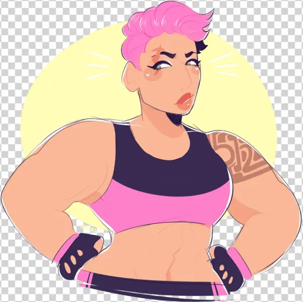 Some Zarya Draws - Cartoon