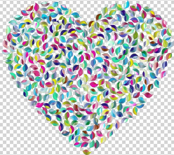 This Free Icons Png Design Of Prismatic Green Heart