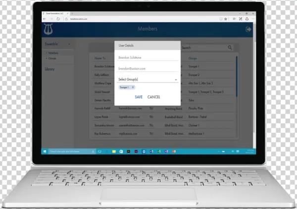 Add To Group - Netbook