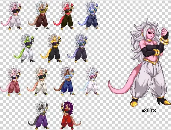Android 21 For This Big Ass Commission - Cartoon