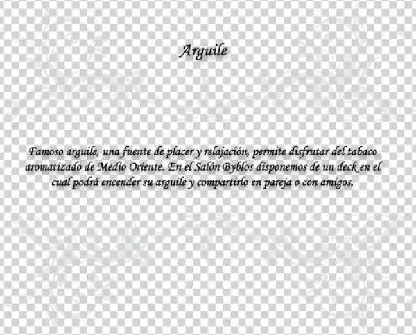 Arguile - Calligraphy