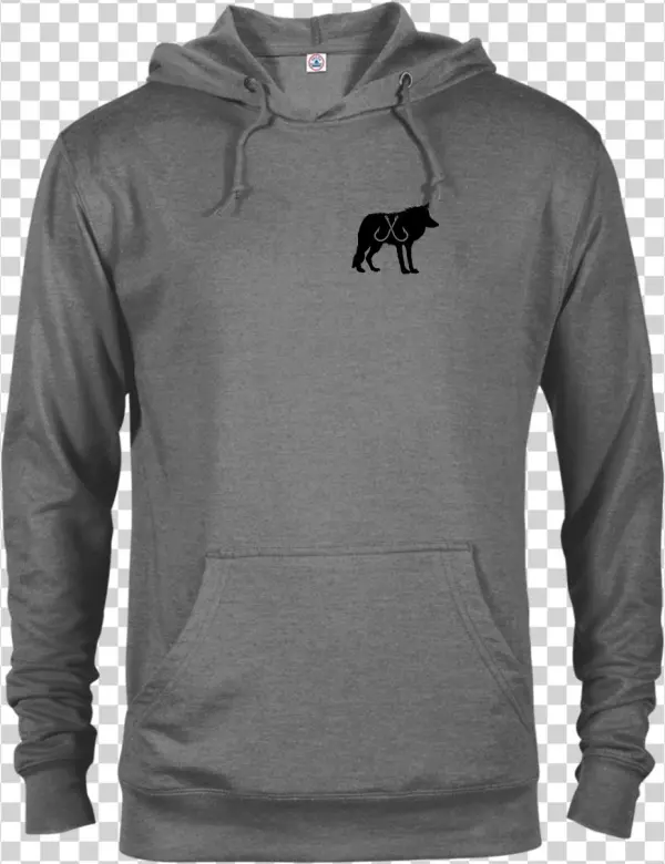 Black Wolf Terry Hoodie - Got Apparel Unisex French Terry Hoodie Halloween Scary