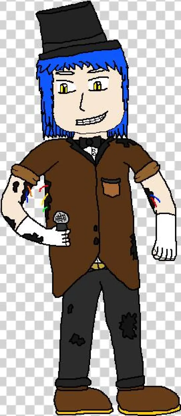 Colin As Withered Freddy Fazbear - Cartoon