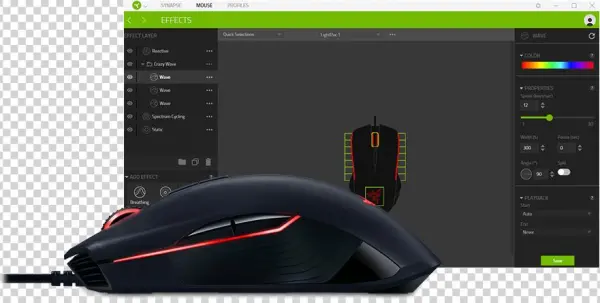 For Windows 10, Windows 8, Windows - Razer Lancehead Tournament Edition Ambidextrous Gaming