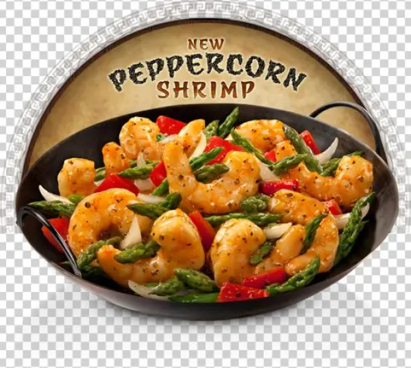 Get A Free Single Serving Of Peppercorn Shrimp At Panda - Recetas Veganas: Veganas Y Vegetarianas [book]