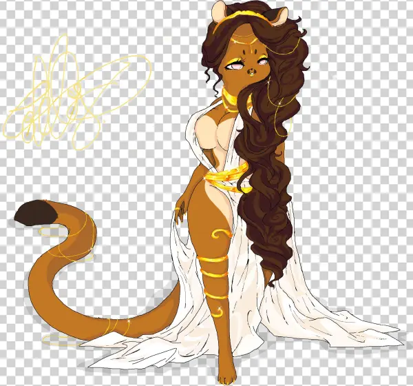 Gold Goddess - Illustration