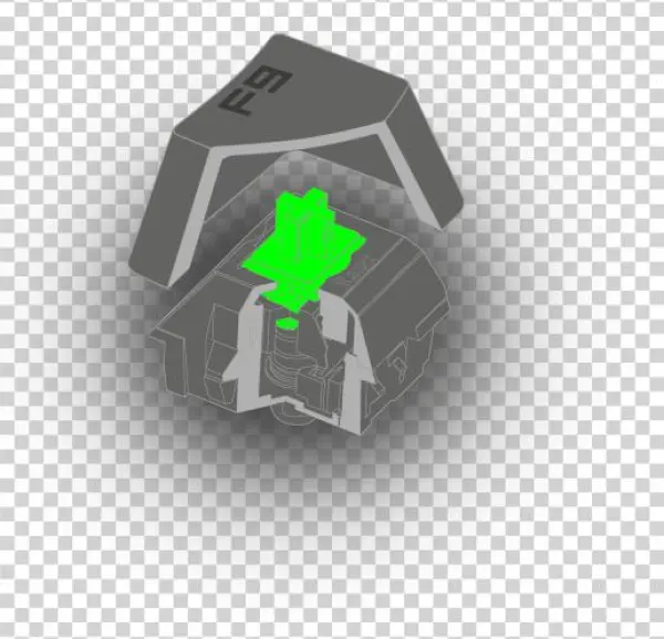 Key2 - Razer Green Switch Inside